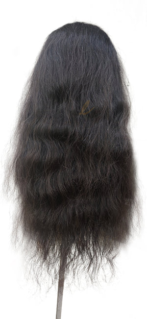 
                  
                    Closure Wig 150% Density - Natural Wavy (Swiss Lace)
                  
                
