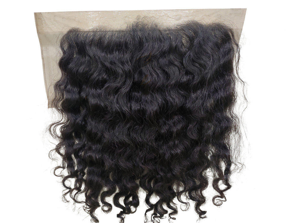 
                  
                    Frontal 13 X 4 Swiss Lace - Natural Curly
                  
                