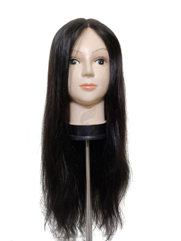 
                  
                    Closure Wig 150% Density - Natural Straight (Swiss Lace)
                  
                