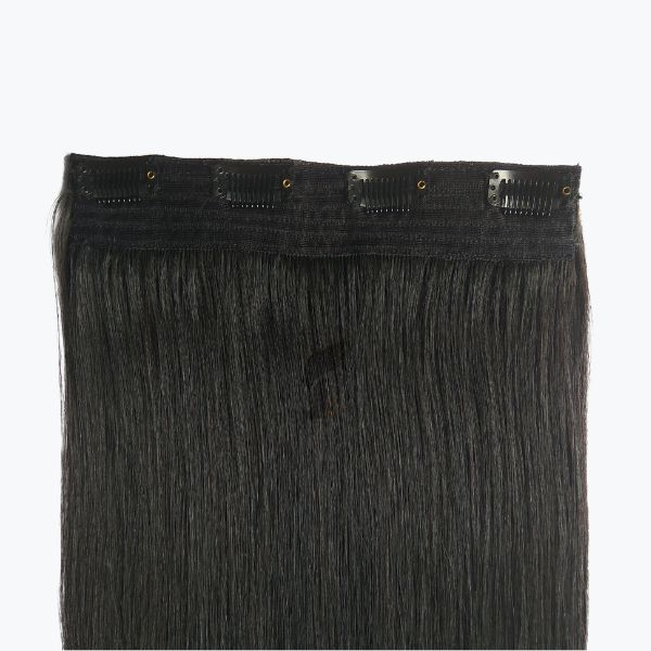 Natural Straight Clip-In Volumizer - Normal Taper
