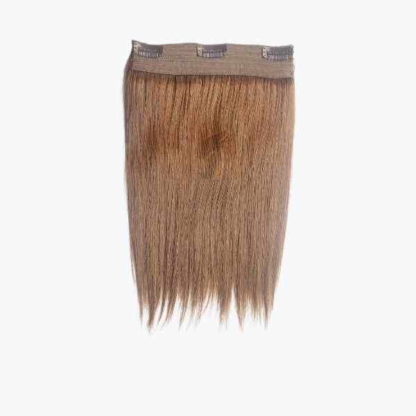 Natural Straight Clip-In Volumizer - Normal Taper