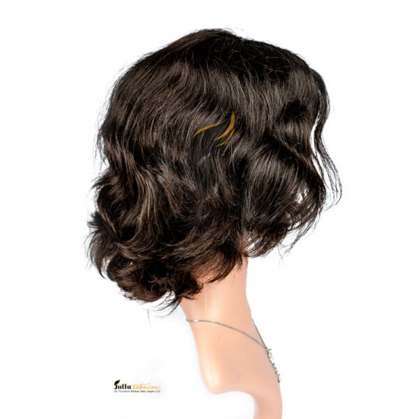 Natural Wavy HD Lace Closure Wig – 150% Density