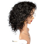 Natural Curly HD Lace Front Wig – 150% Density