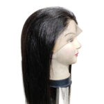 Natural Straight HD Lace Front Wig – 150% Density