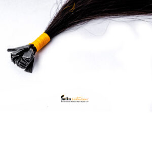 Flat Tip Keratin Hair Extensions – Natural Curly