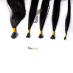 Flat Tip Keratin Hair Extensions – Natural Curly