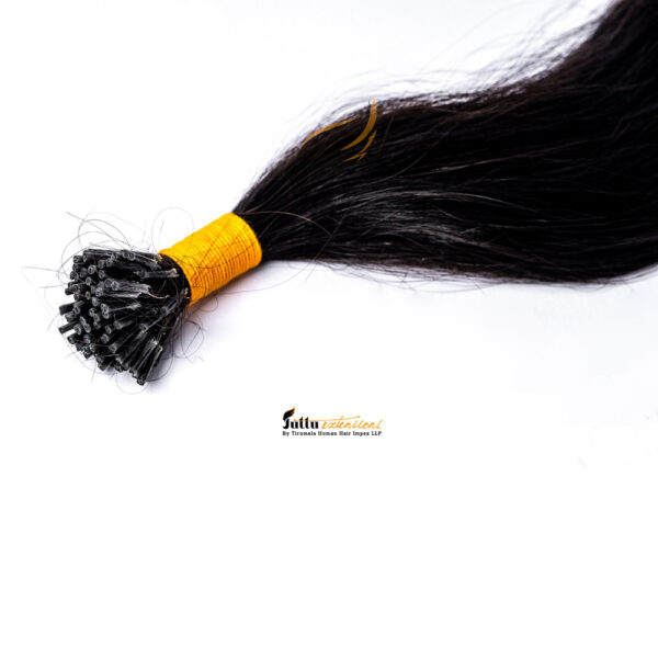 I-Tip Keratin Hair Extensions – Natural Curly