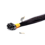 V-Tip Keratin Hair Extensions – Natural Wavy