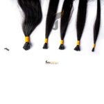 V-Tip Keratin Hair Extensions – Natural Wavy